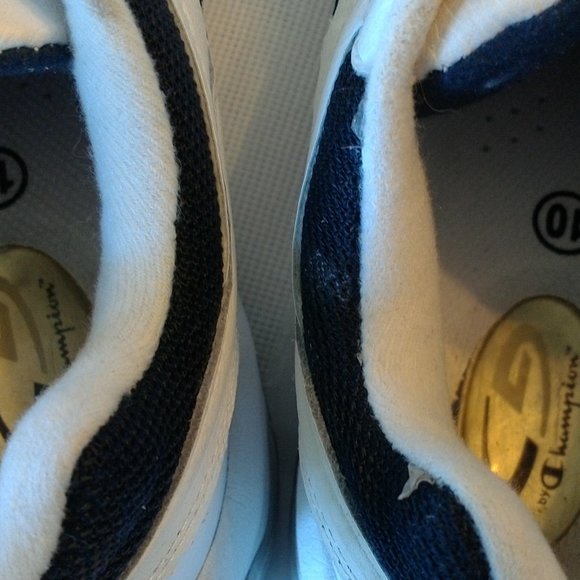 C9 Champion size 10 white and blue athletic shoes - Picture 4 of 5